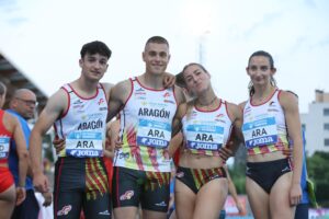 Récord de Aragón 4×100 mixto